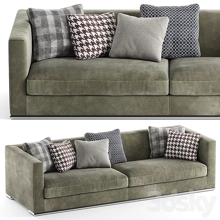 Frigerio Salotti Bilbao sofa 3D Model