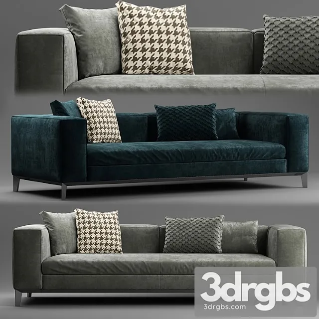 Frigerio Salotti Taylor Sofa 3D Model Free