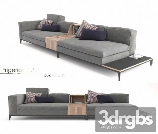 Frigerio Taylor Sofa 01 3D Model Free