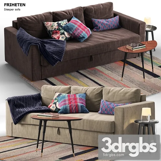 Friheten ikea 2 3D Model Free