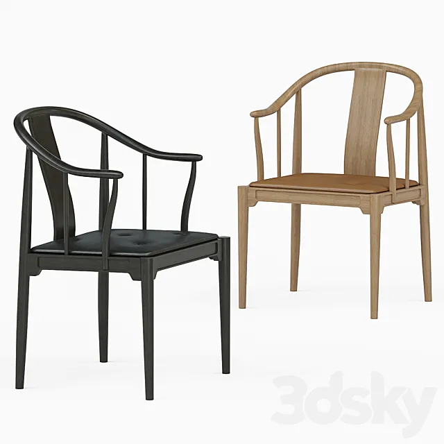 Fritz Hansen China chair 3D Model