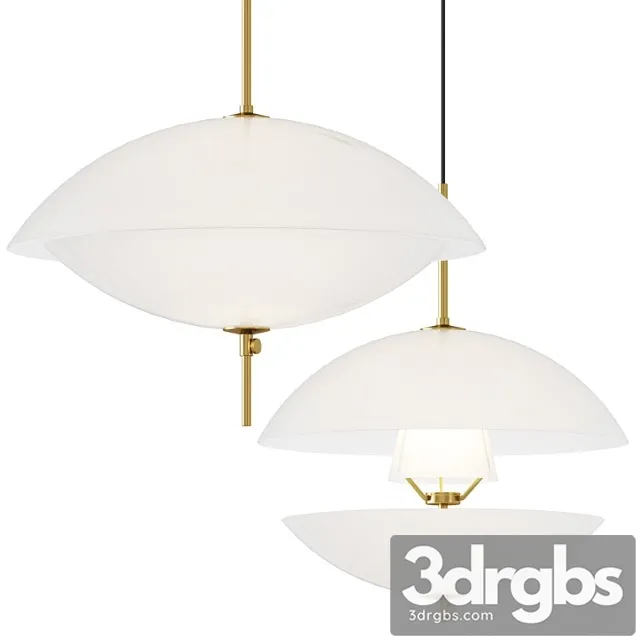 Fritz Hansen Clam Pendant 3D Model Free