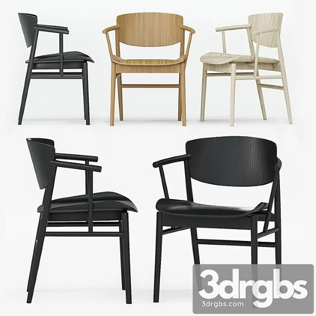Fritz hansen n01 chair 2 3D Model Free