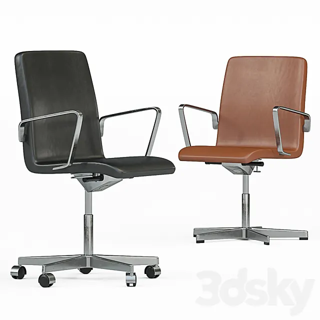 Fritz Hansen Oxford Classic armchair 3DModel