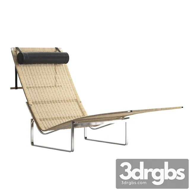 Fritz Hansen Pk24 Lounge Chair 3D Model Free