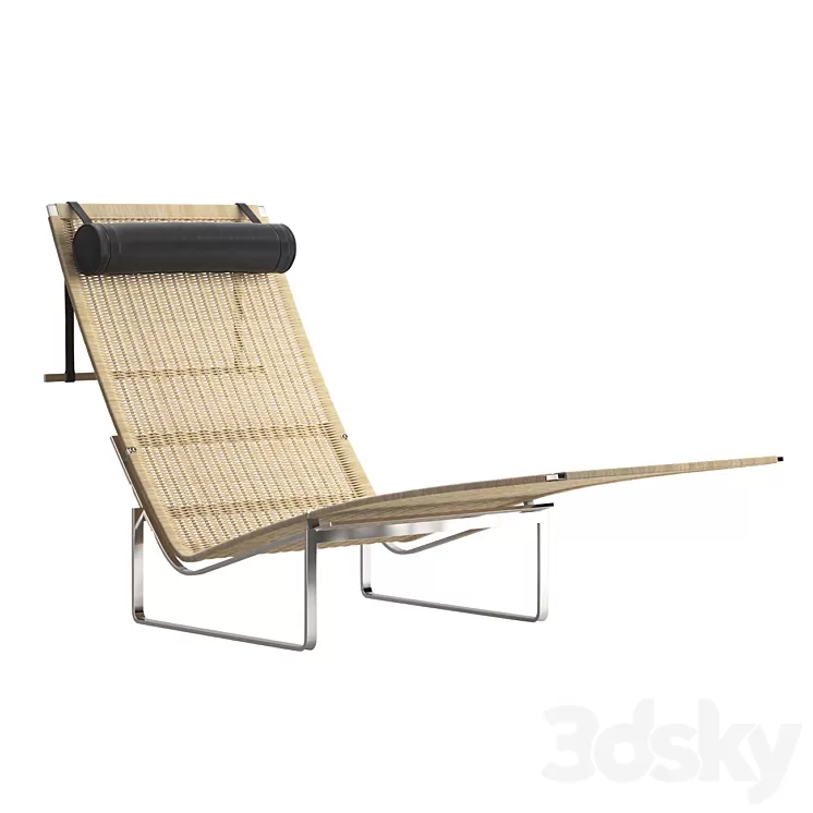 Fritz Hansen PK24 Lounge Chair 3D Model Free