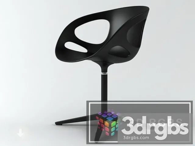 Fritz Hansen Rin Chair 3D Model Free
