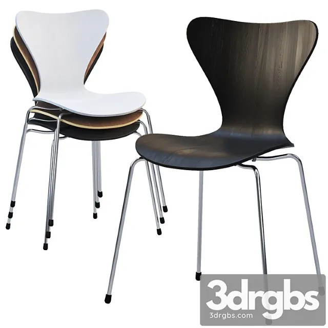 Fritz Hansen Series 7 Chair 3D Model Free
