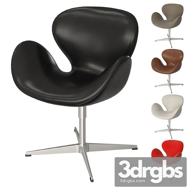 Fritz Hansen Swan 1 3D Model Free