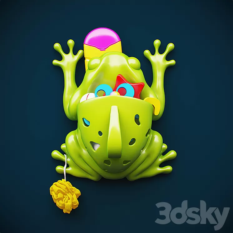 Frog Bath 3D Model