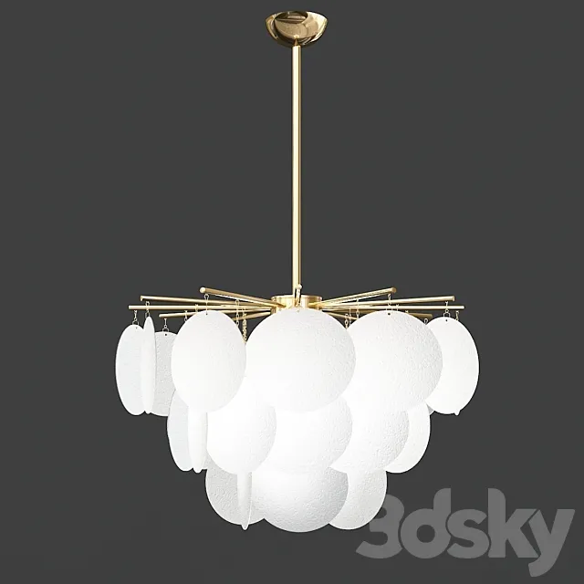 Frost chandelier 3D Model