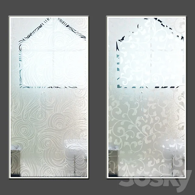 FROSTED GLASS 3-4 3D Model