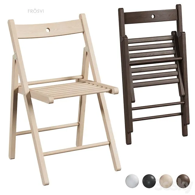 FROSVI IKEA stool chair 3D Model