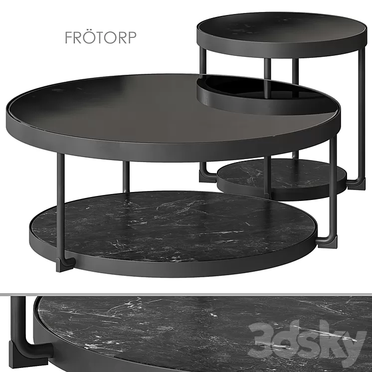 Frötorp / Frotorp Ikea Coffee Table 3D Model Free
