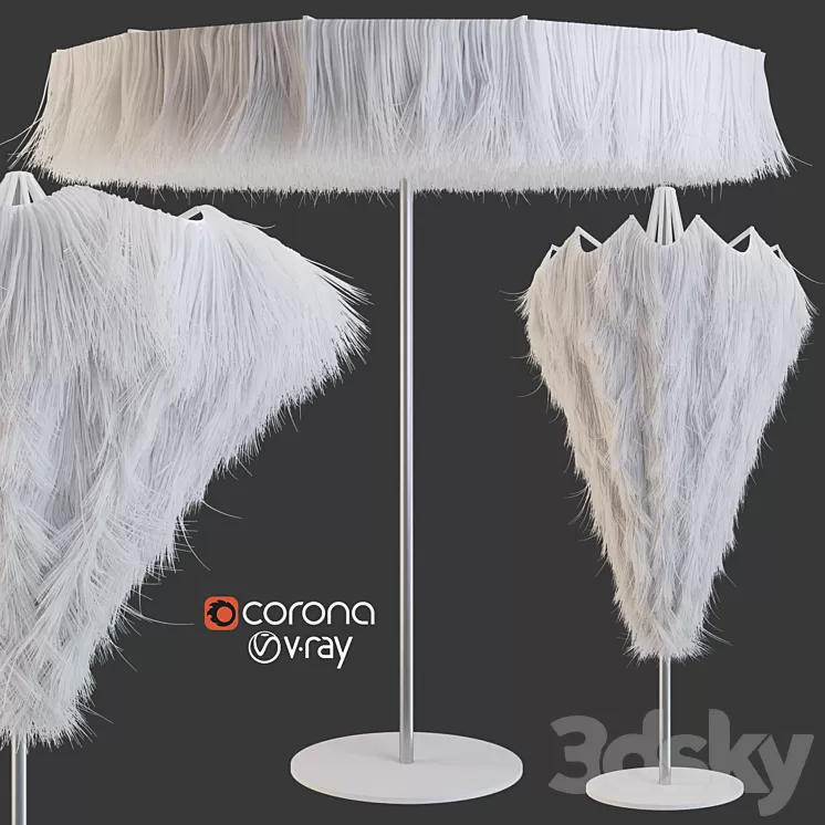 Frou parasol 3D Model