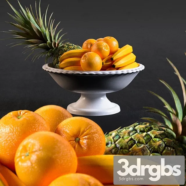 Fruits 3D Model Free