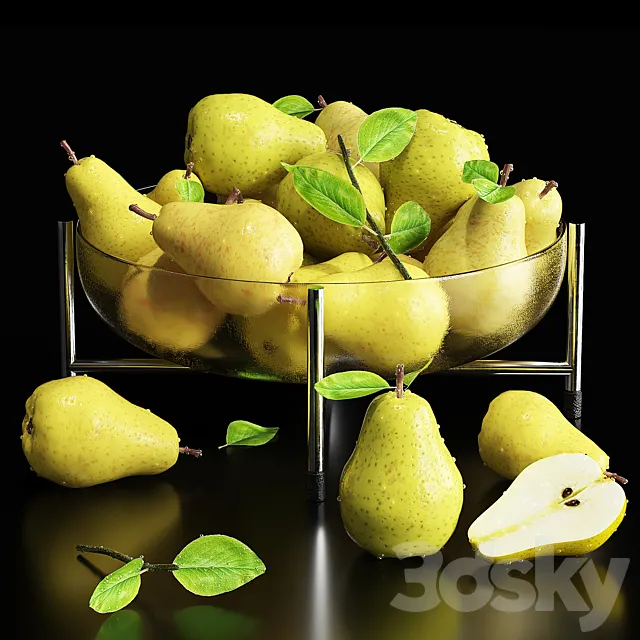 fruits dish5 3D Model