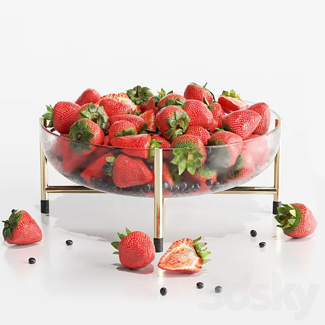 fruits_dish02 3DModel