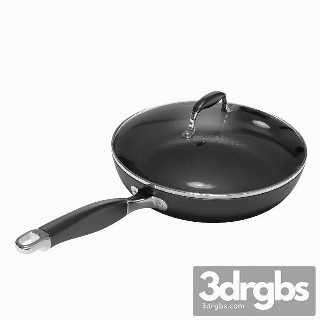 Fry Pan 3D Model Free
