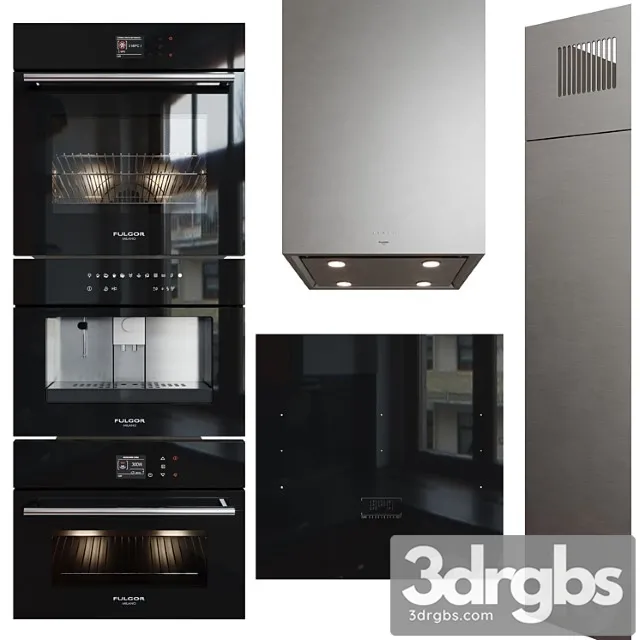 Fuglor milano kitcnen set 2 3D Model Free