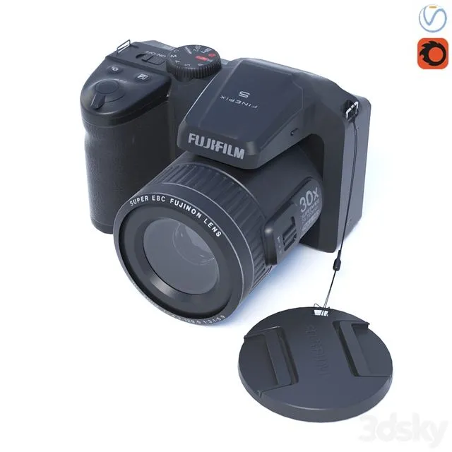 Fujifilm FinePix S6800 3D Model