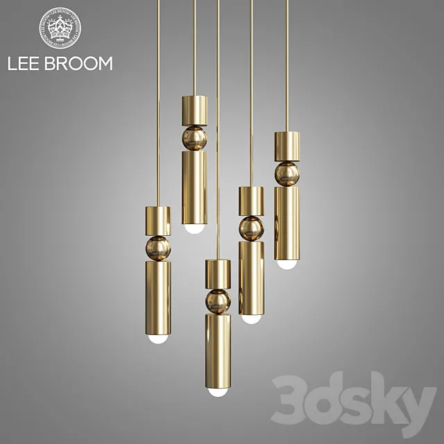 Fulcrum Light Brass - Lee Broom 3DModel