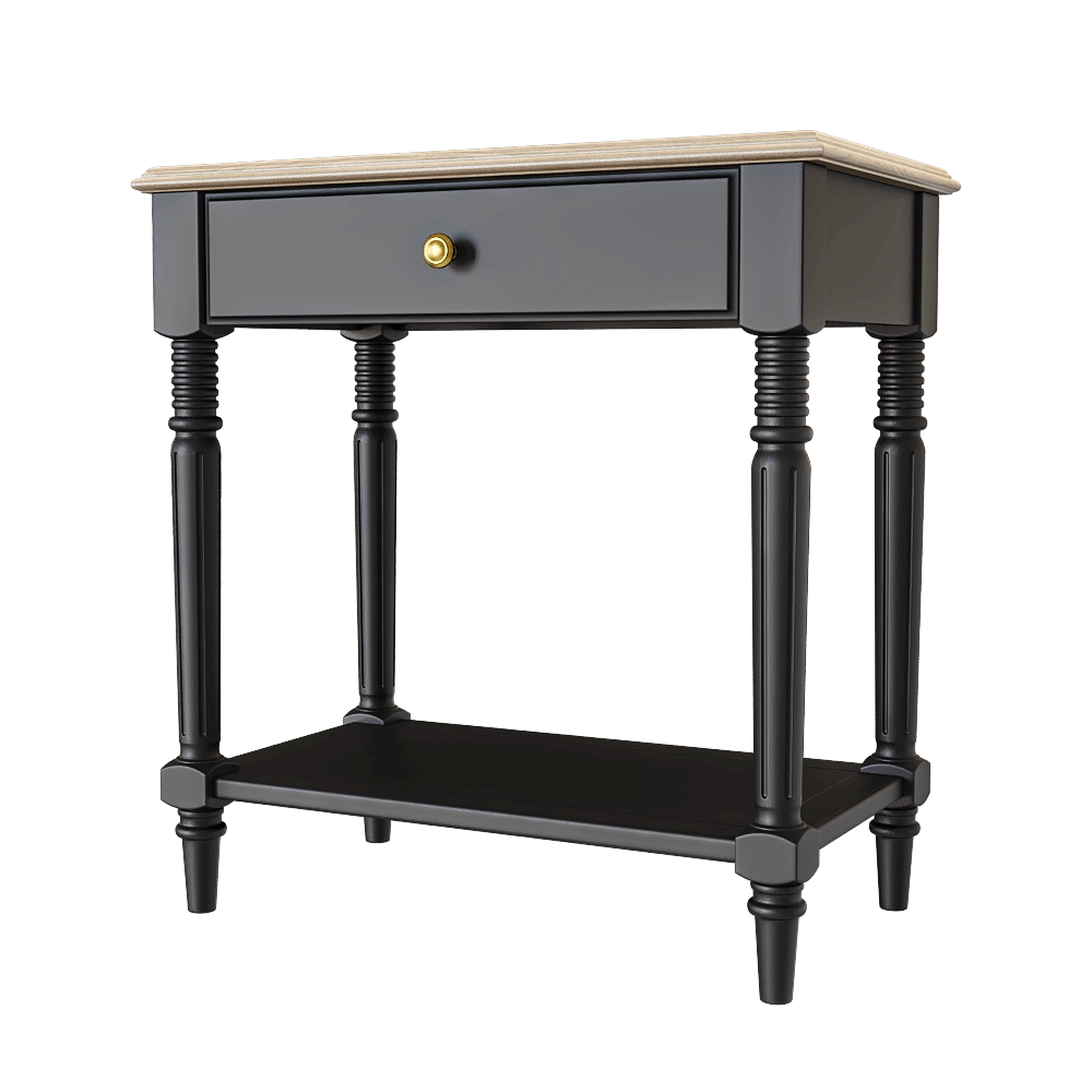 Full House - Bedside table 2BTNP001 3D Model