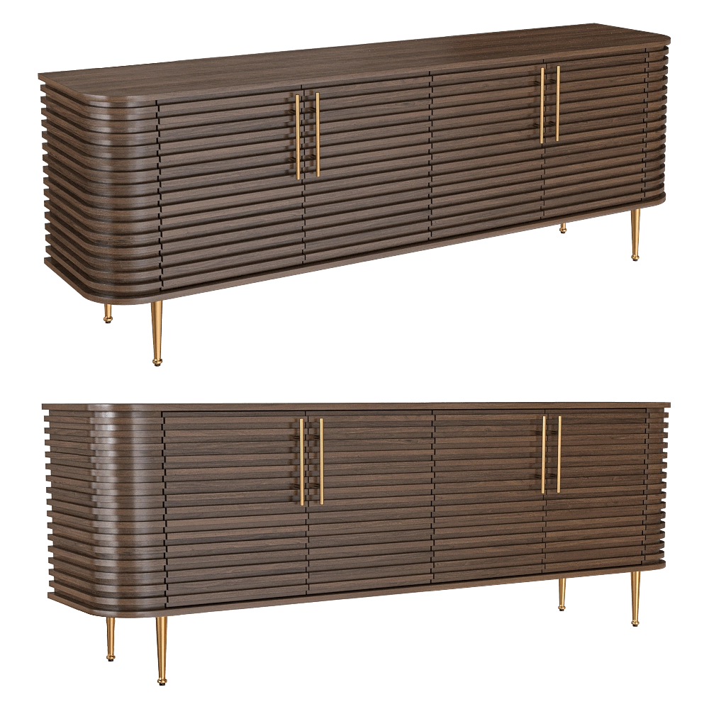 Full House - Cabinet 1DRVL101_M 3D Model