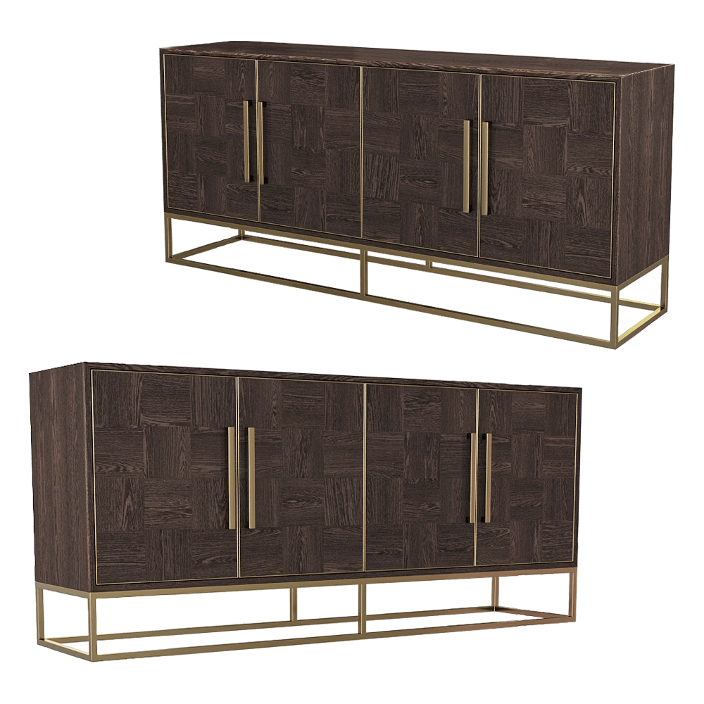 Full House - Cabinet 2DRNP001 3D Model