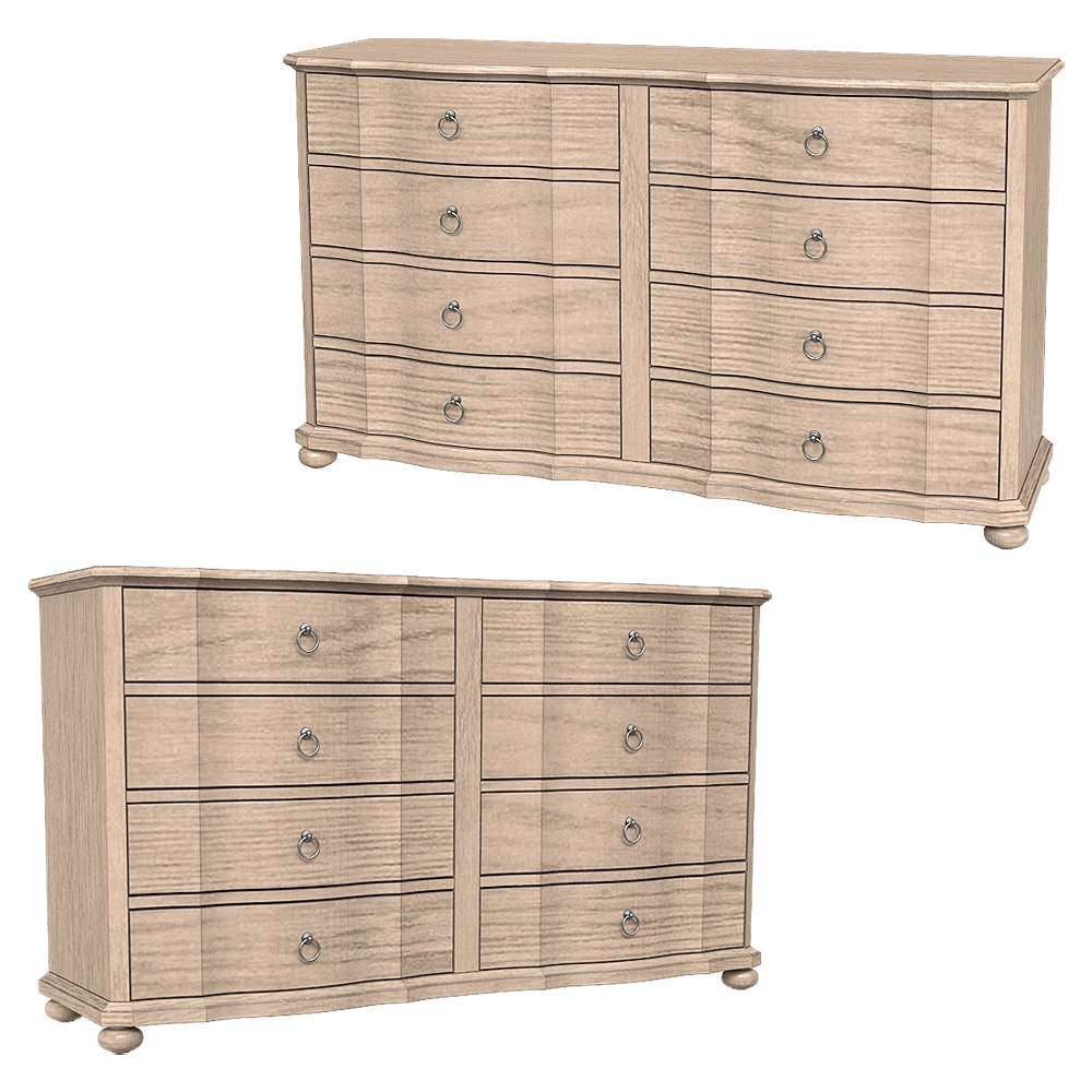 Full House - Chest of drawers 1DRLH094 3D Model
