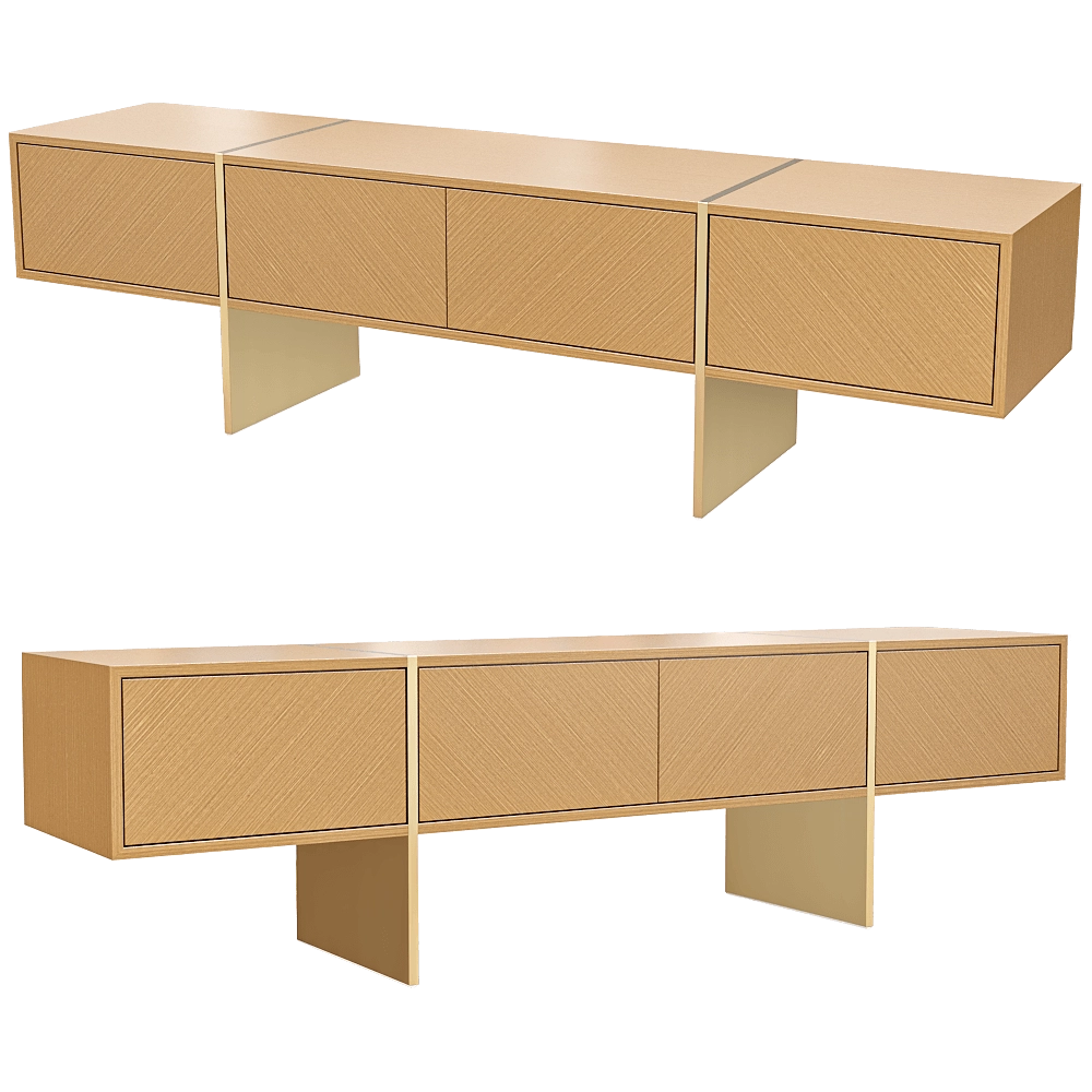 Full House - Chest of drawers 1DRVL100_S 3D Model