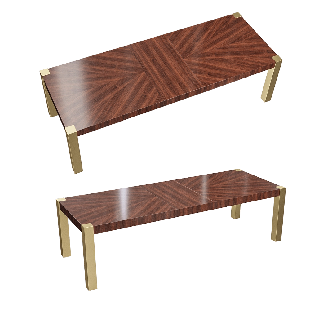 Full House - Extendable dining table 3D Model