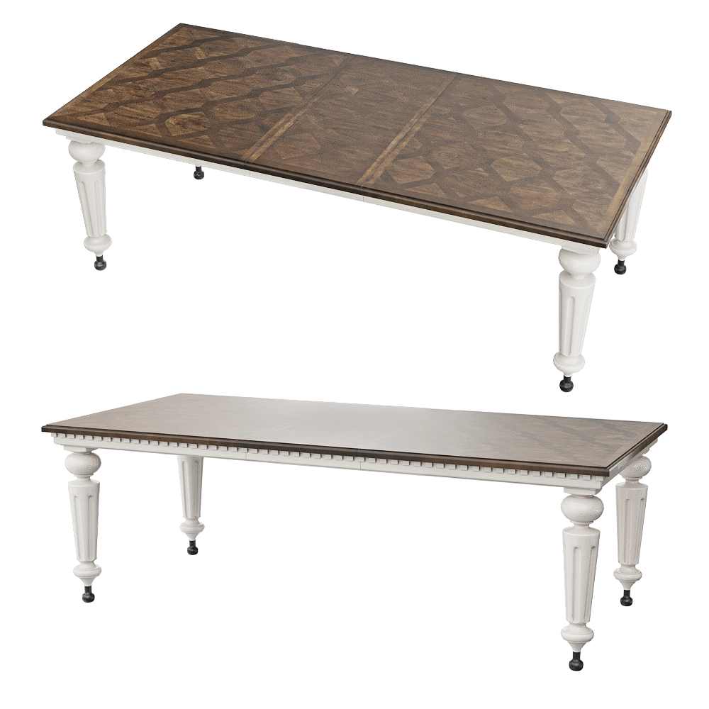 Full House - Extendable table 3D Model