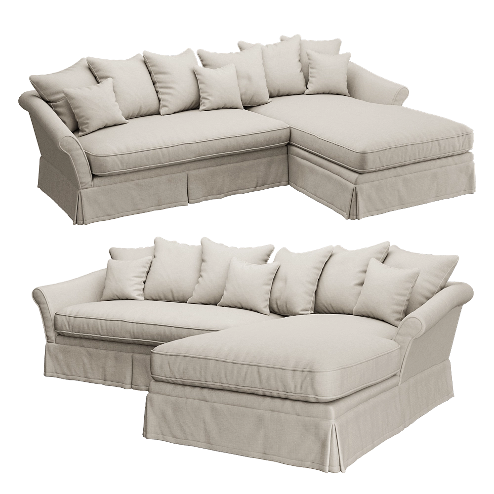 Full House - Sofa Belgian corner 3D Model