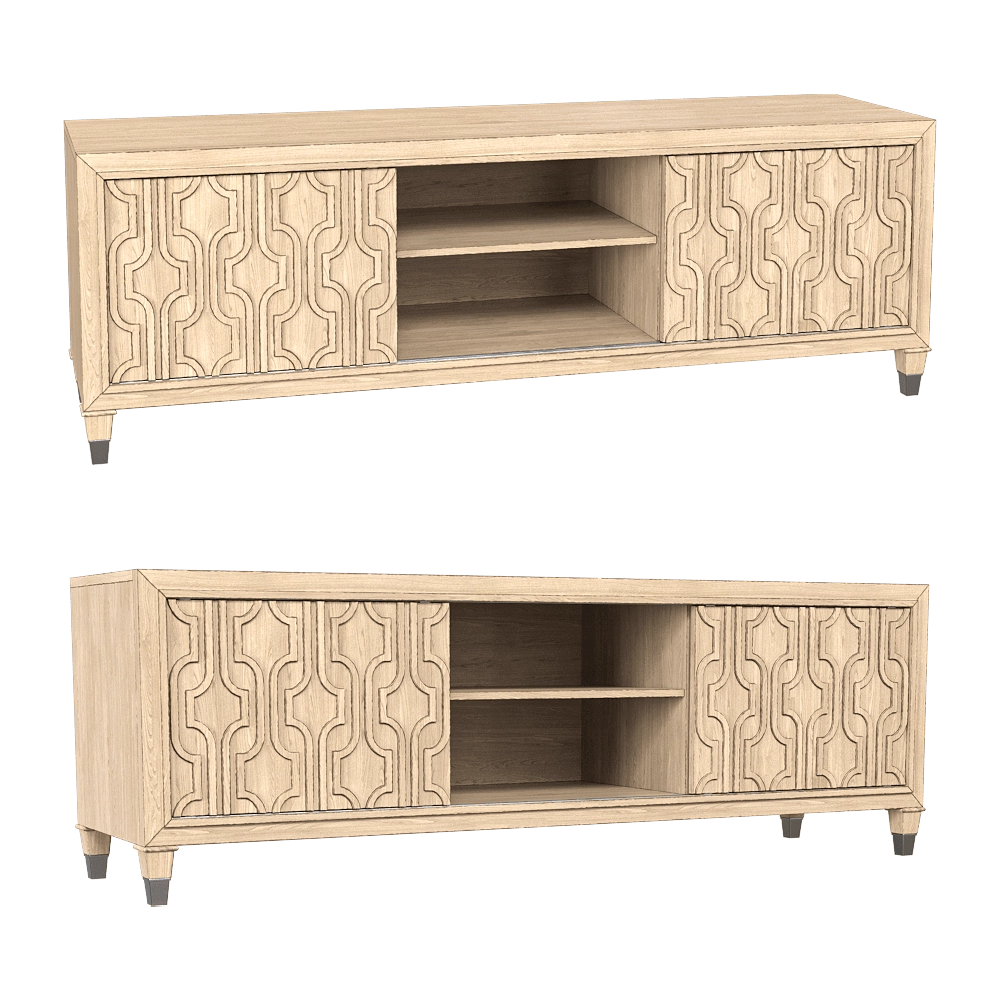 Full House - TV stand 1DRLH098 3D Model