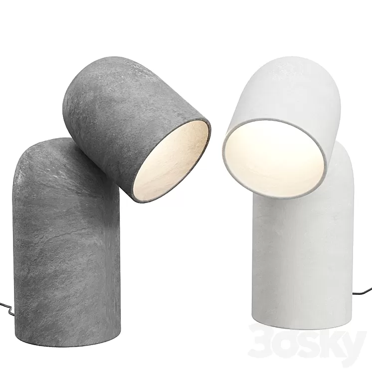 Fumi Low Table Lamp - design Harry Thaler - Pulpo 18309 3D Model Free