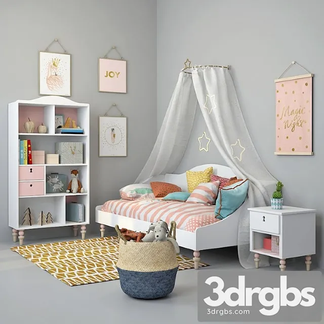 Funiture Children 3D Model Free