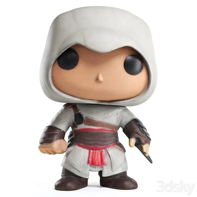 Funko POP Altair 3D Model
