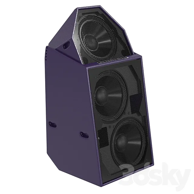 Funktion one PSM318 DJ Monitor stage sound 3D Model