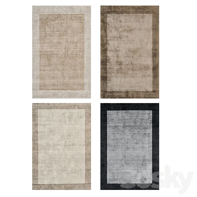 Fur Carpet 22 3D Model