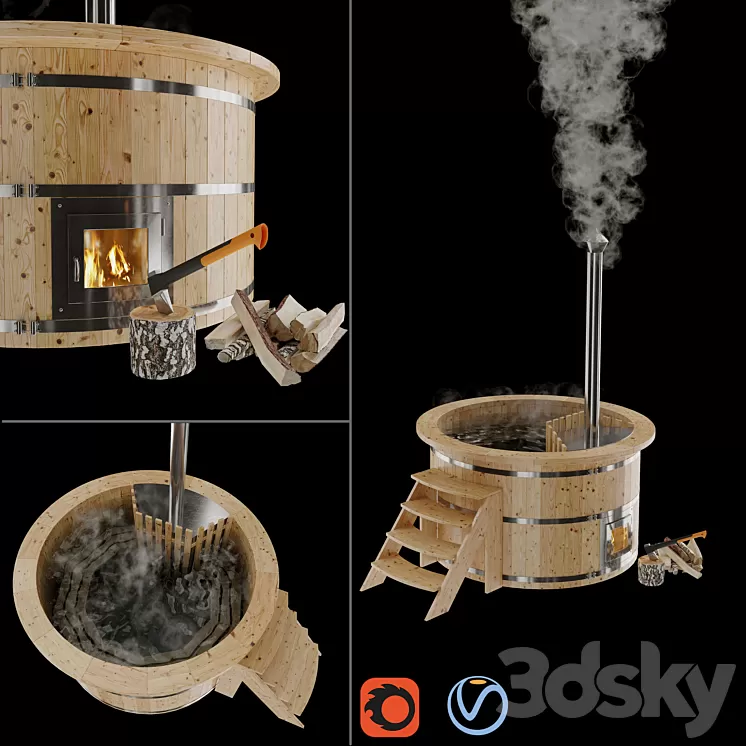 Furaco Bath 3D Model