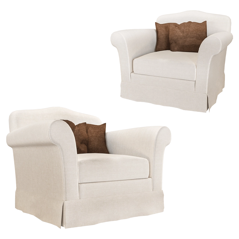 Furman - Armchair Luxury 3D Model