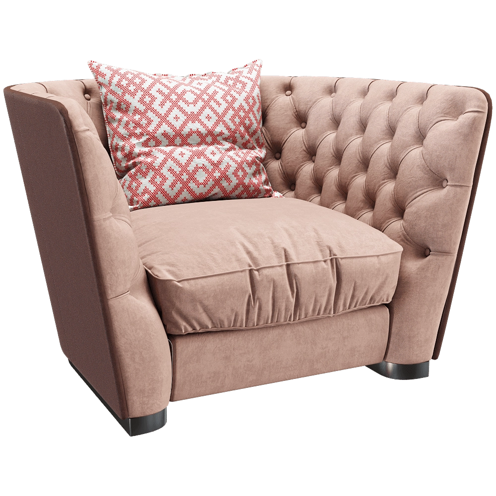 Furman - Armchair Royce 3D Model