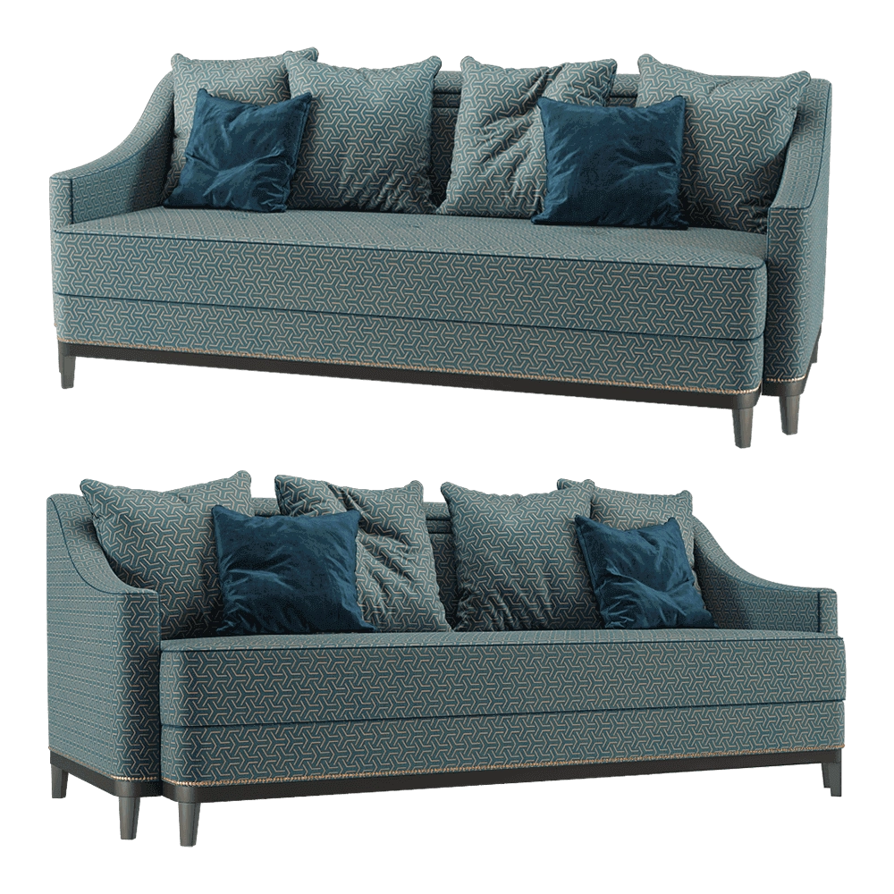 Furman - Sofa Luna 3D Model