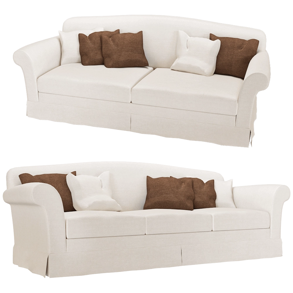 Furman - Sofa luxury 2 3D Model