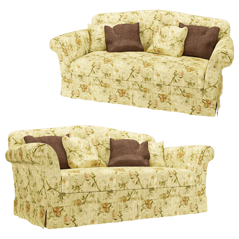 Furman - Sofa luxury 3D Model