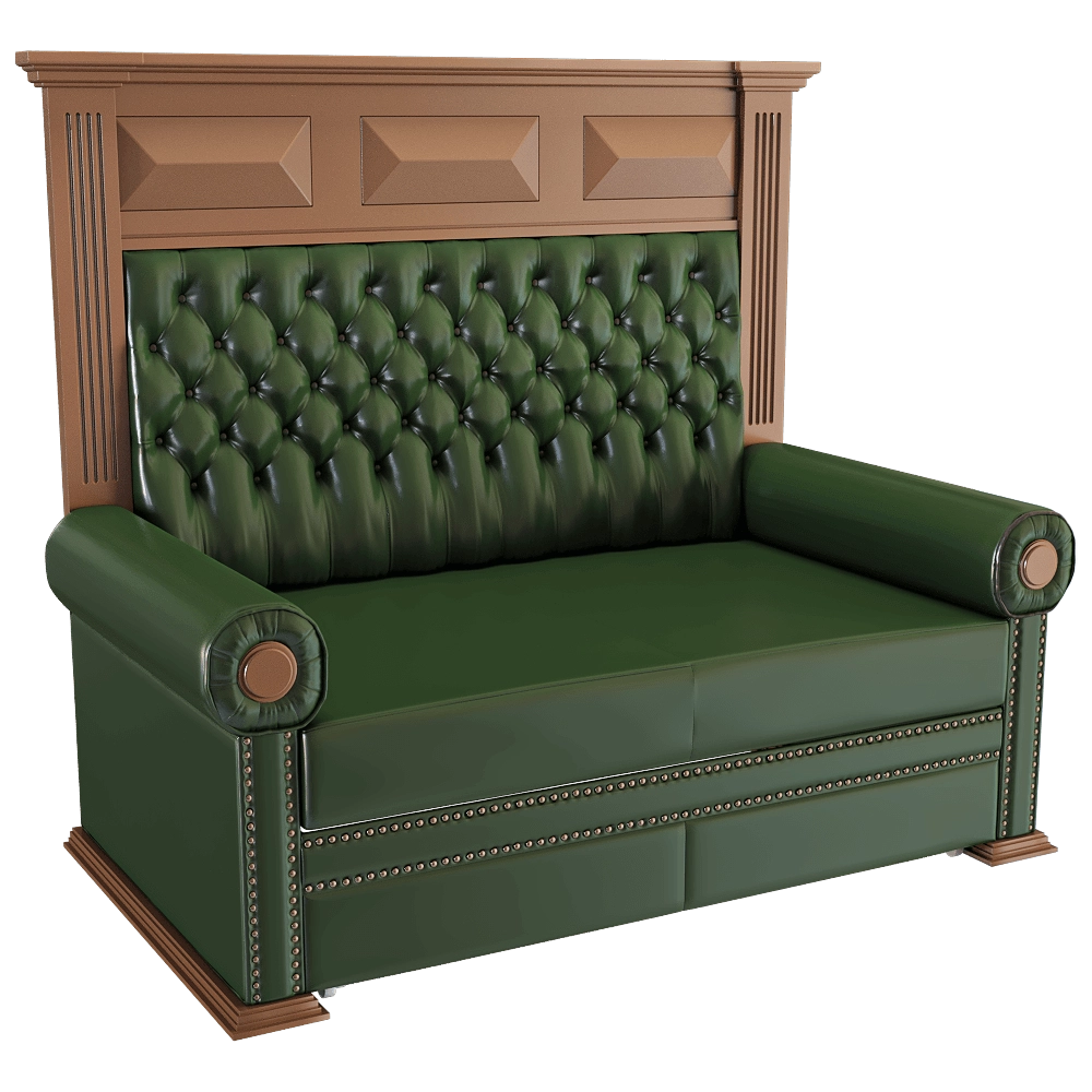 Furman - Sofa Stalinsky 3D Model