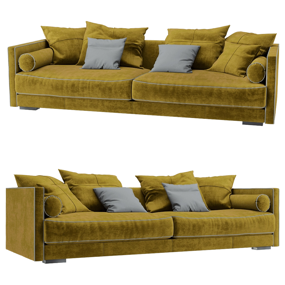 Furman - Sofa Vogue M 3D Model