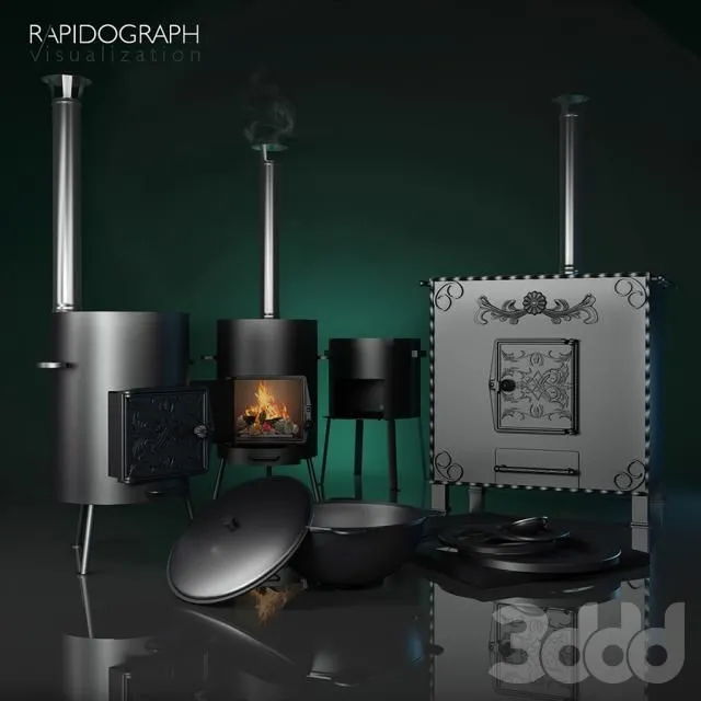Furnaces 3D Model