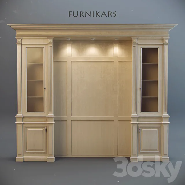 furnikars_book_case 3DModel